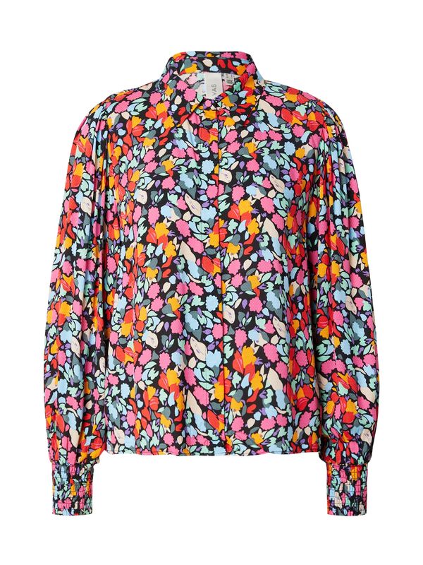 Y.A.S Y.A.S Блуза 'ALIRA'  небесносиньо / смарагдово зелено / мандарина / ярко червено