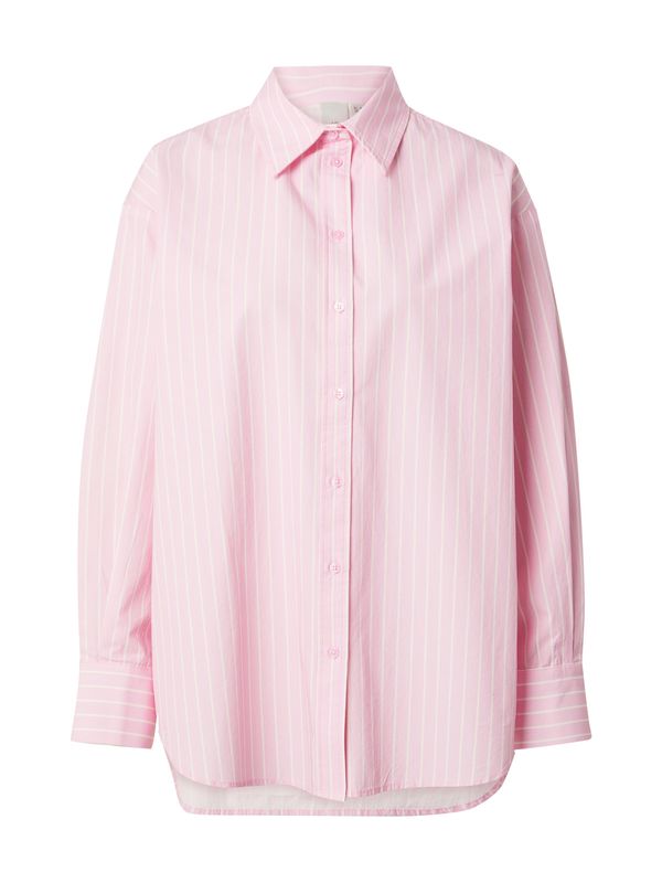 Y.A.S Y.A.S Блуза 'DAINTY'  бледорозово / бяло