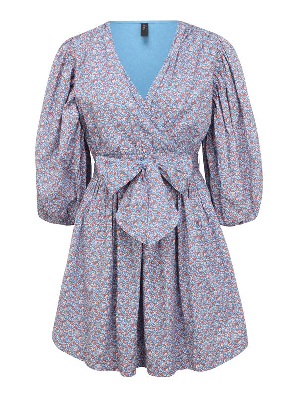 Y.A.S Petite Y.A.S Petite Рокля 'Tassa'  небесносиньо / пастелно червено / бяло