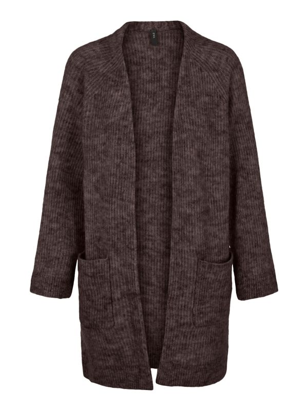 Y.A.S Y.A.S Плетена жилетка 'Alva'  тъмнокафяво