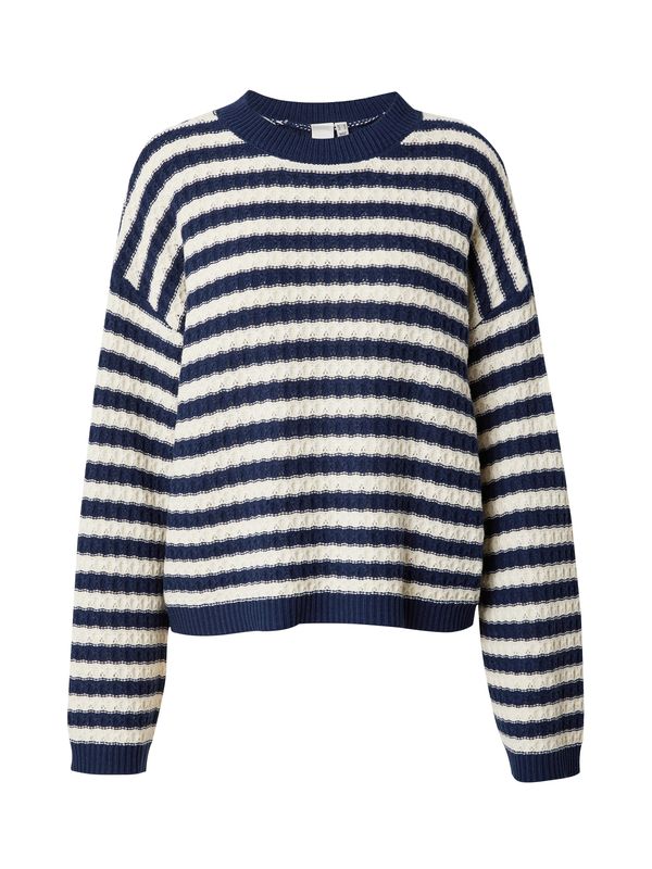 Y.A.S Y.A.S Пуловер 'BLUES'  нейви синьо / бяло