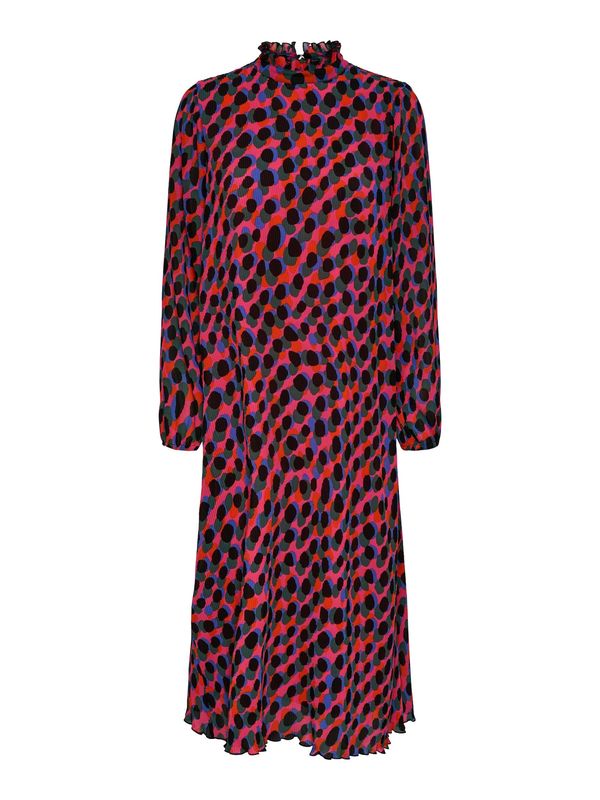 Y.A.S Y.A.S Рокля 'BEETA'  небесносиньо / светлооранжево / фуксия / черно