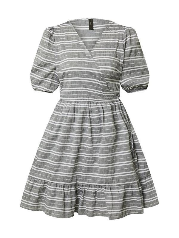 Y.A.S Y.A.S Рокля 'RAFFIA'  сиво / бяло