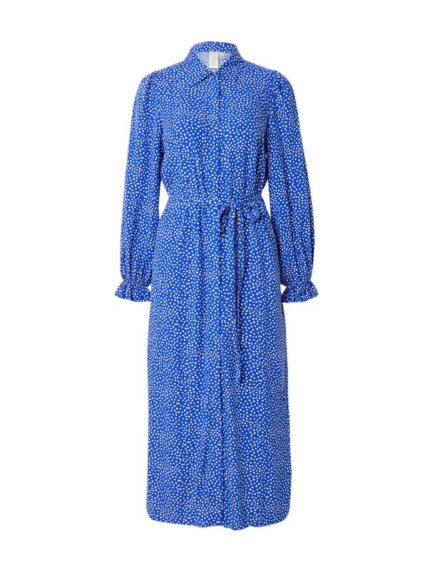 Y.A.S Y.A.S Рокля тип риза 'MALVINA'  синьо / бяло