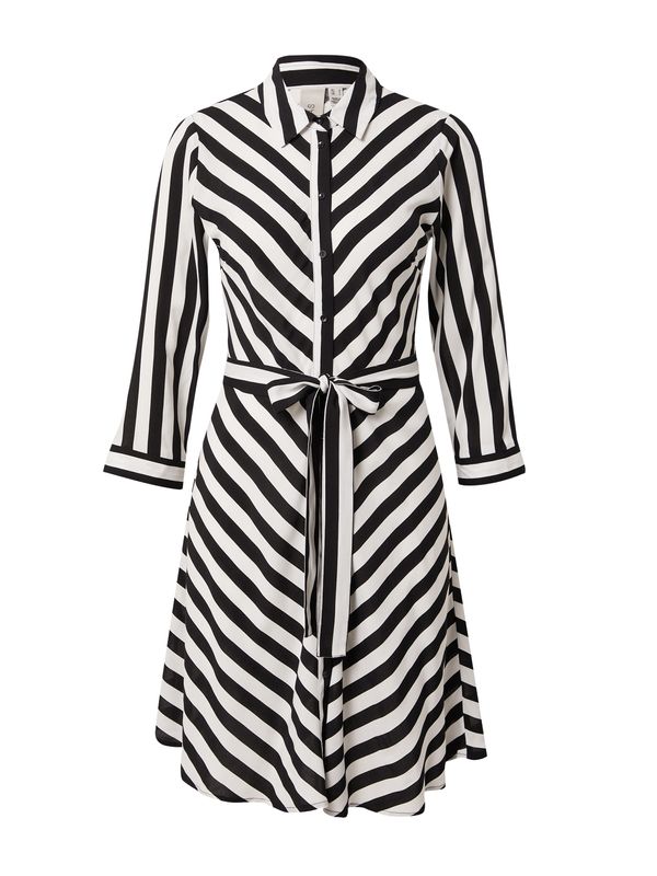 Y.A.S Y.A.S Рокля тип риза 'SAVANNA'  черно / бяло