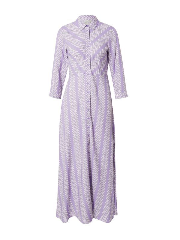 Y.A.S Y.A.S Рокля тип риза 'Savanna'  кремаво / лилав