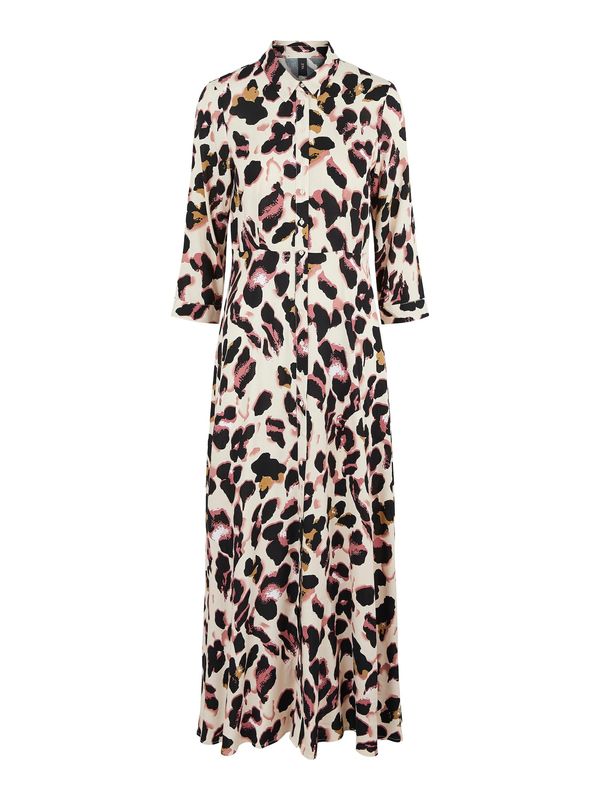 Y.A.S Y.A.S Рокля тип риза 'Savanna'  кремаво / охра / розе / черно
