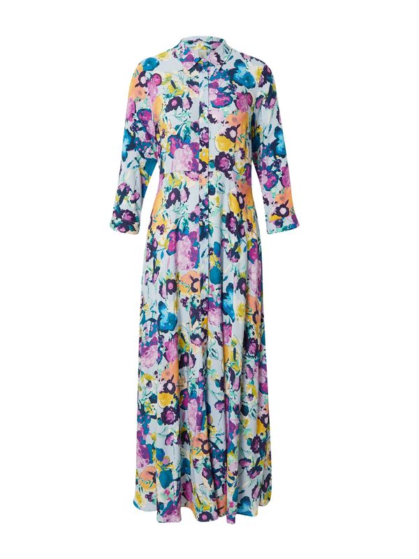 Y.A.S Y.A.S Рокля тип риза 'Savanna'  светлосиньо / пъстро