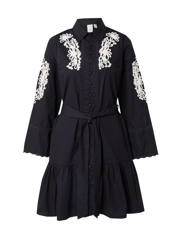 Y.A.S Y.A.S Рокля тип риза 'TAPELA'  черно / бяло