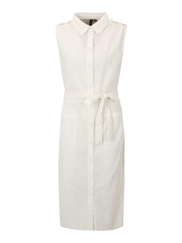 Y.A.S Tall Y.A.S Tall Рокля тип риза 'SWATIA'  бял памук