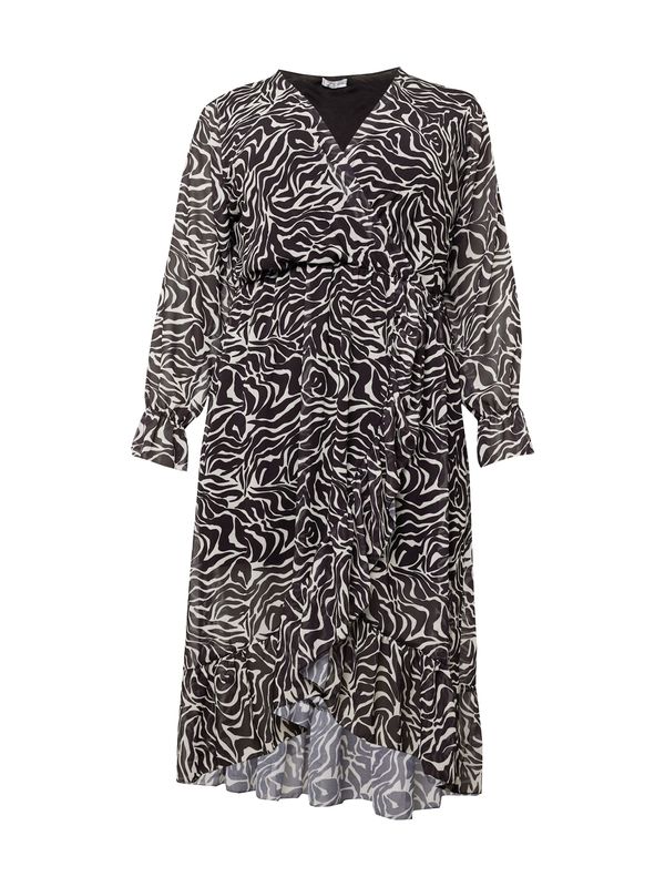 Z-One Z-One Рокля 'Ad44ina'  черно / бяло