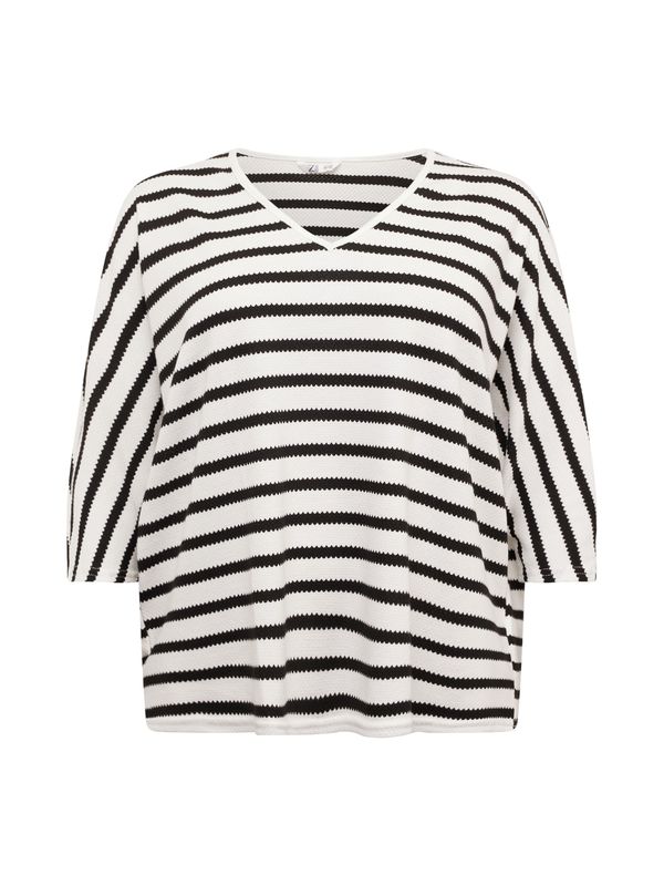 Z-One Z-One Тениска 'Co44ra'  черно / бяло