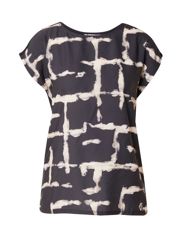 ZABAIONE ZABAIONE Блуза 'Da44ria'  бежово / черно