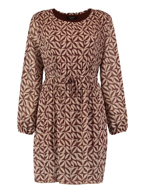 ZABAIONE ZABAIONE Рокля 'Anja'  шоколад / светлокафяво