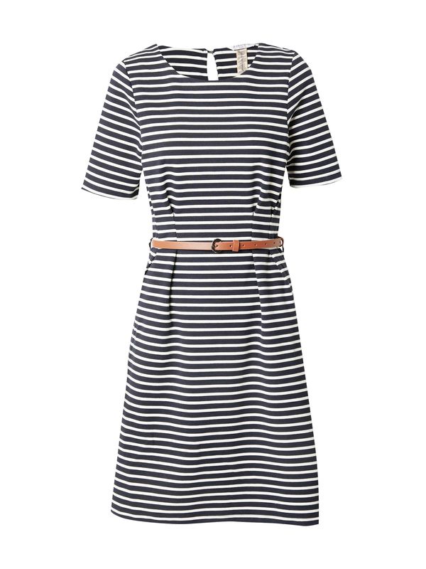 ZABAIONE ZABAIONE Рокля 'Bi44bbi'  нейви синьо / бяло