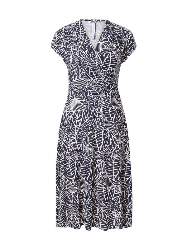 ZABAIONE ZABAIONE Рокля 'Ca44rrara'  нейви синьо / мръсно бяло