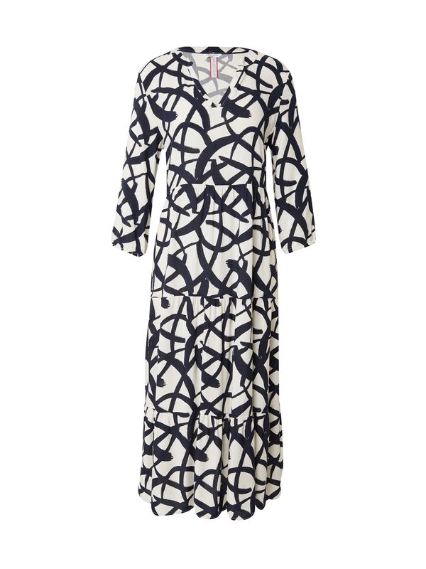 ZABAIONE ZABAIONE Рокля 'Em44ira'  нейви синьо / бяло