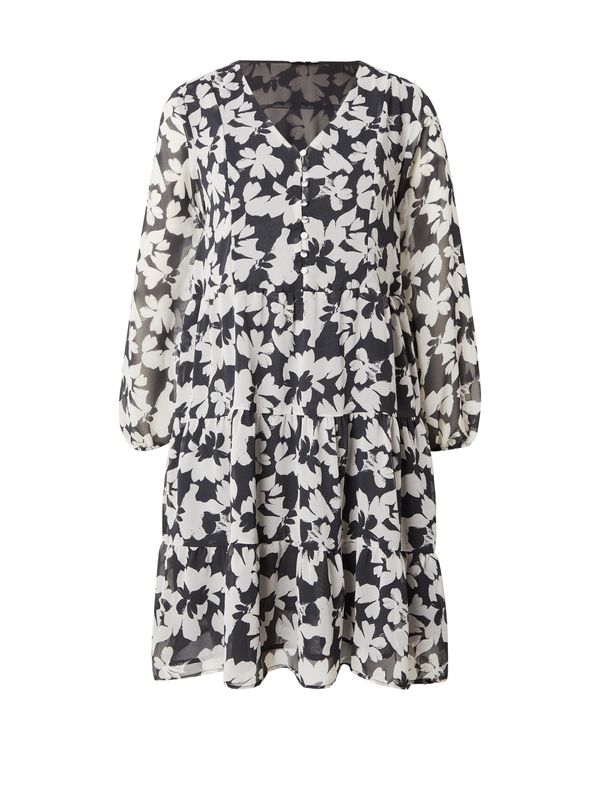 ZABAIONE ZABAIONE Рокля 'Ne44net'  черно / бяло