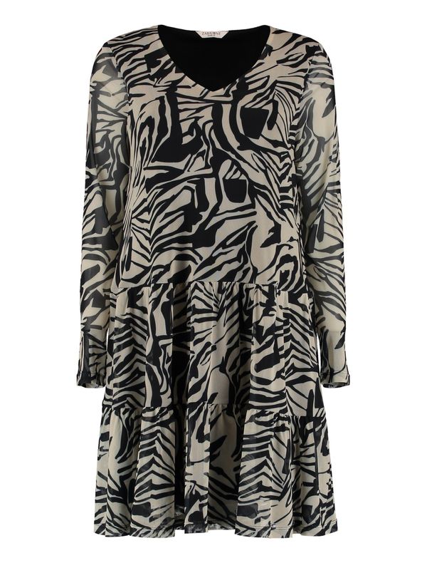 ZABAIONE ZABAIONE Рокля 'Nevi'  бежово / нощно синьо