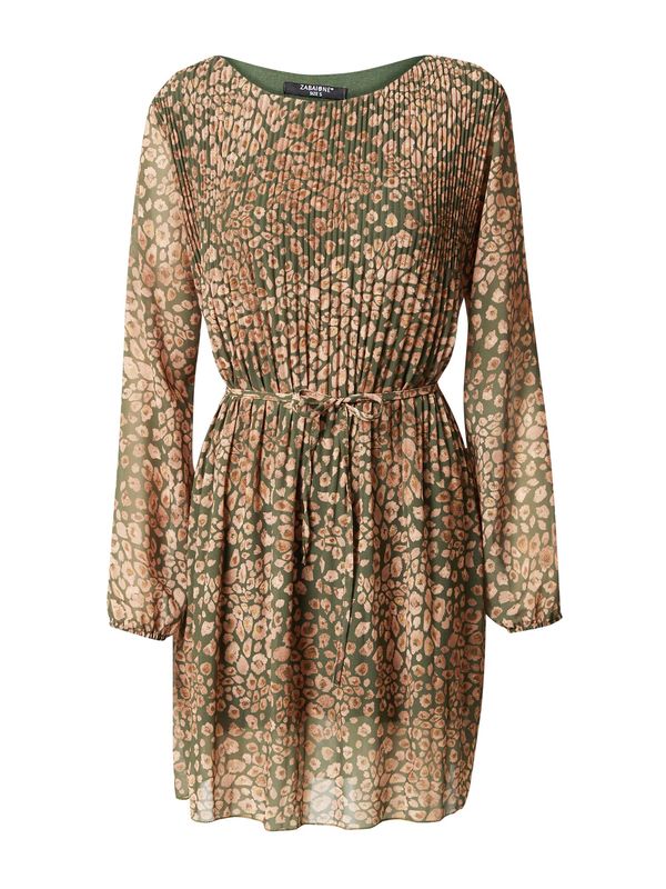 ZABAIONE ZABAIONE Рокля 'Velentina'  бежово / маслина