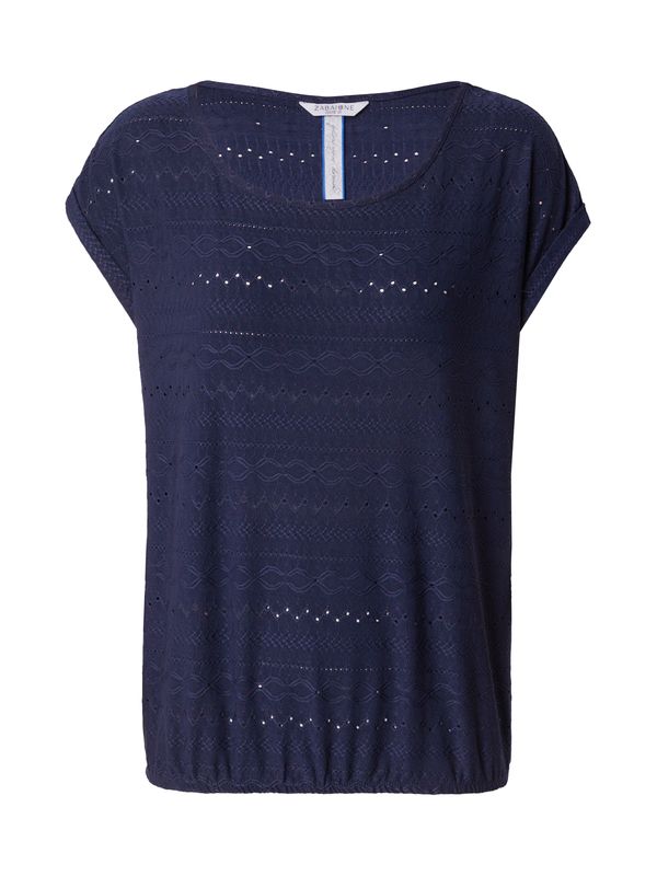 ZABAIONE ZABAIONE Тениска 'Ru44th'  нейви синьо