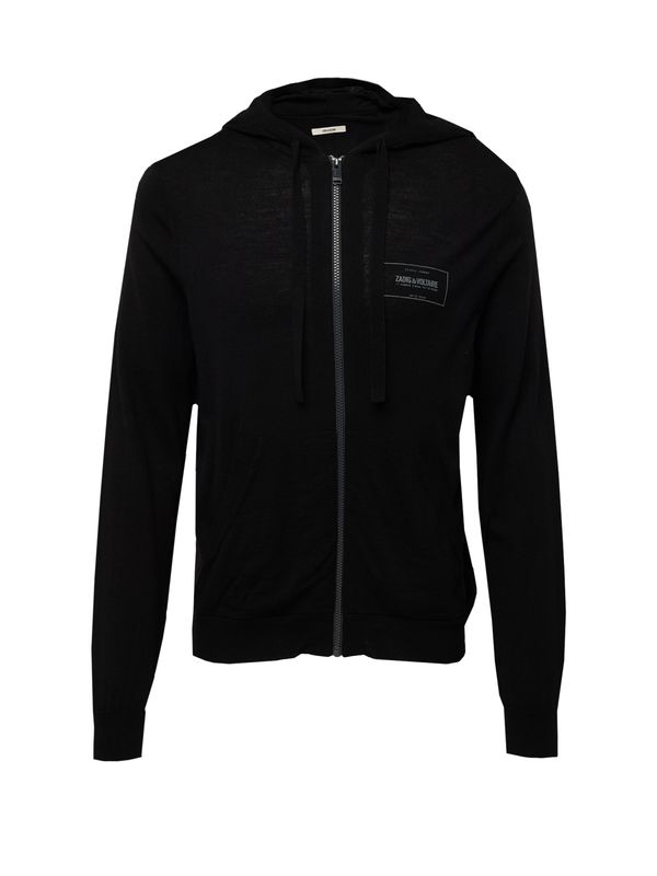 Zadig & Voltaire Zadig & Voltaire Плетена жилетка  светлосиво / черно