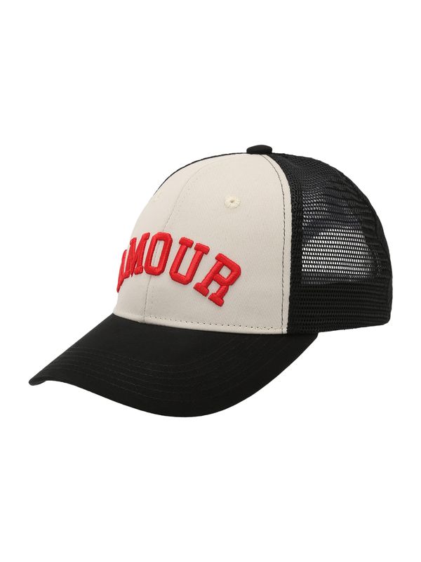 Zadig & Voltaire Zadig & Voltaire Шапка с козирка 'KLELIA'  бежово / червено / черно