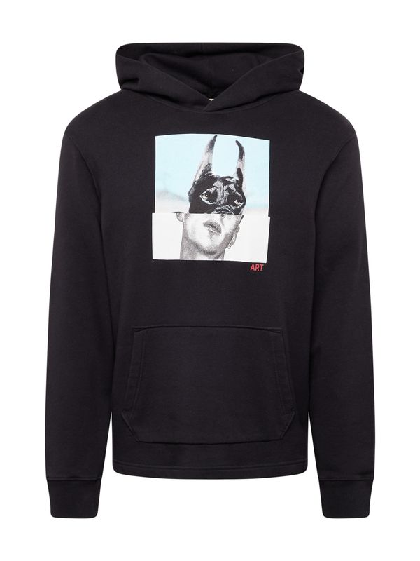 Zadig & Voltaire Zadig & Voltaire Суичър 'SANCHO'  пастелно синьо / сиво / черно / бяло