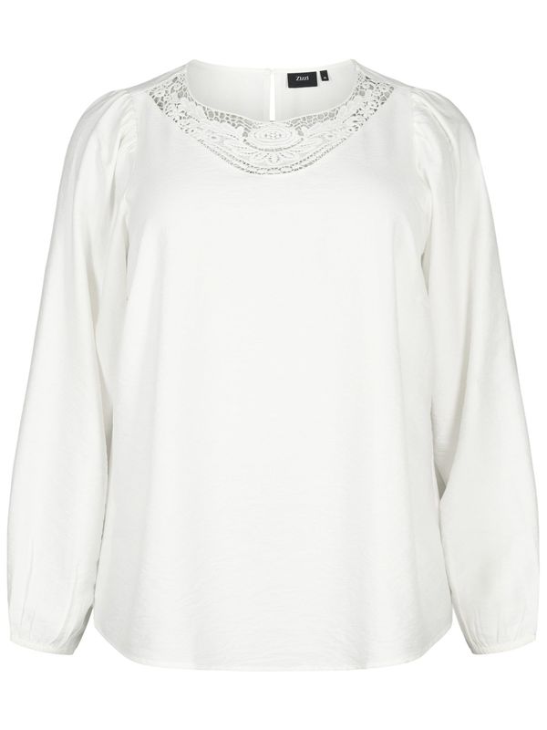 Zizzi Zizzi Блуза  бяло