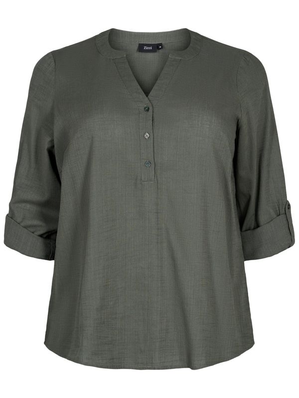 Zizzi Zizzi Блуза 'CANANNA'  маслина
