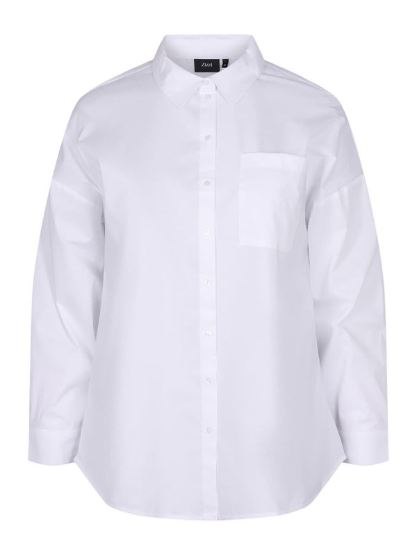 Zizzi Zizzi Блуза 'Kammi'  бяло