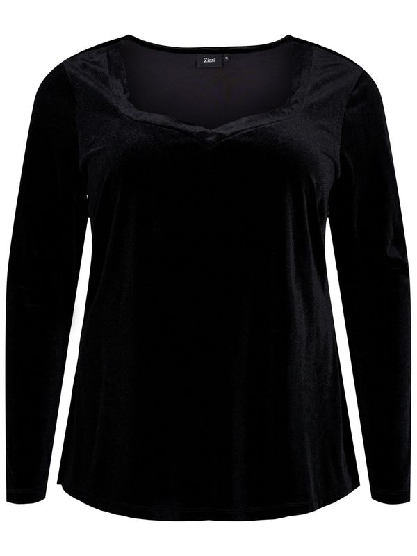Zizzi Zizzi Блуза 'LIVIA'  черно