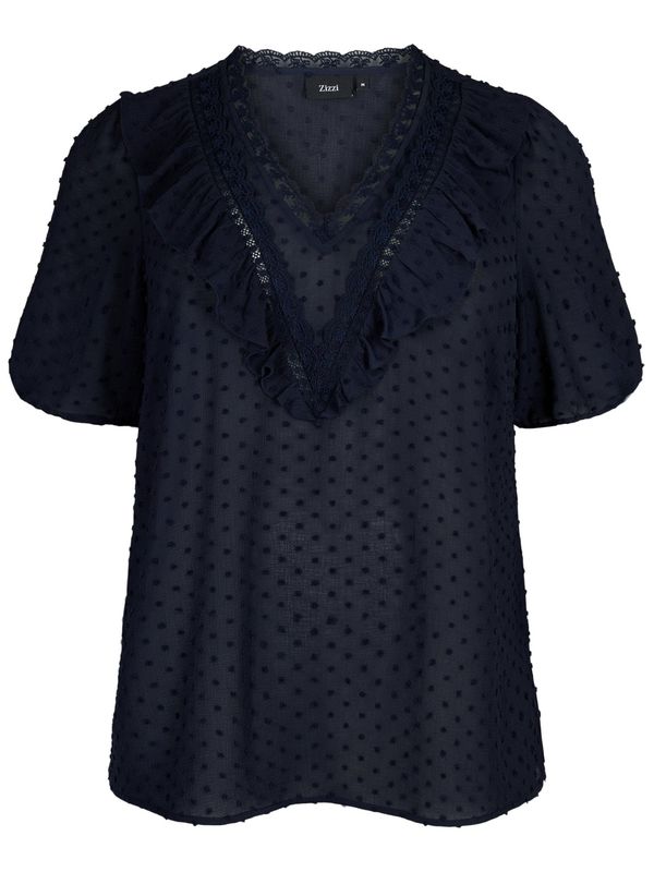 Zizzi Zizzi Блуза 'Sofi'  нейви синьо