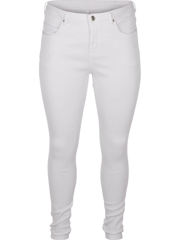 Zizzi Zizzi Дънки 'Amy'  бяло