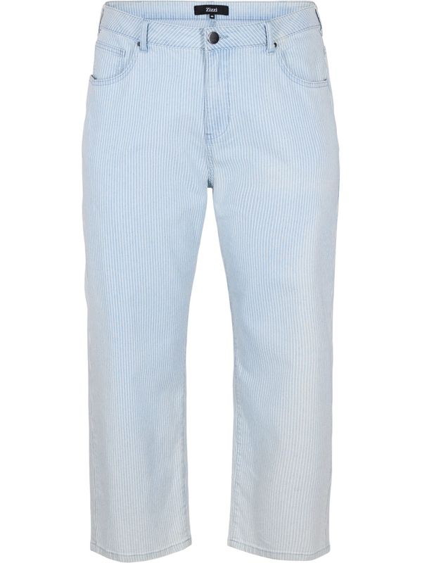 Zizzi Zizzi Дънки 'GEMMA FIT'  син деним / бяло