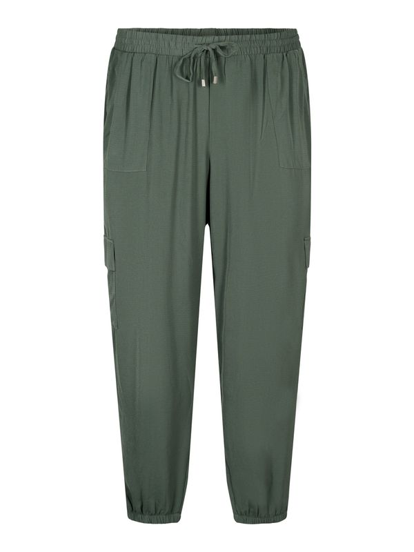 Zizzi Zizzi Карго панталон 'CAJOY'  маслина