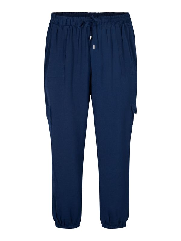 Zizzi Zizzi Карго панталон 'JOY'  нощно синьо