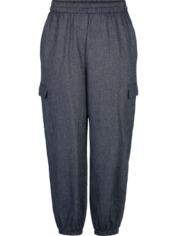 Zizzi Zizzi Карго панталон 'XSTRIPE'  тъмносиньо