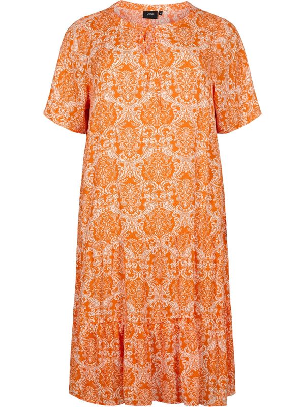 Zizzi Zizzi Лятна рокля 'Bella'  оранжево / праскова