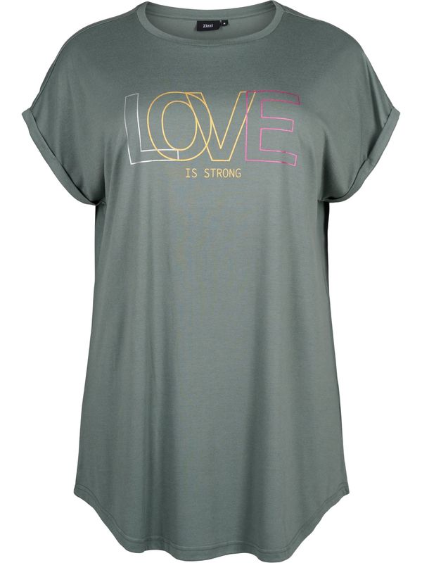 Zizzi Zizzi Нощница 'Malis'  златистожълто / елхово зелено / неоново розово / сребърно