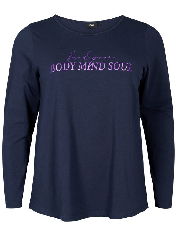 Zizzi Zizzi Нощница 'MDANA'  нощно синьо / лилав