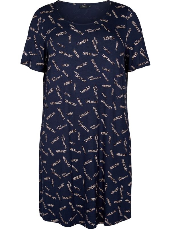 Zizzi Zizzi Нощница 'Mdelicate'  телесен цвят / тъмносиньо