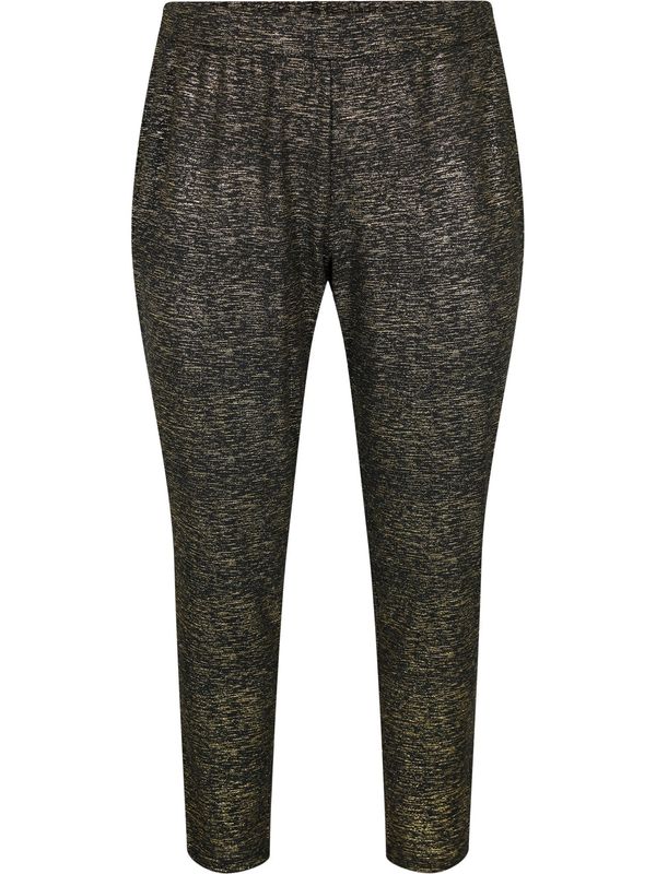 Zizzi Zizzi Панталон 'VLU'  бежово / черно