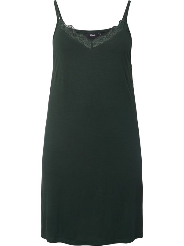 Zizzi Zizzi Пенюар 'LACE'  тъмнозелено