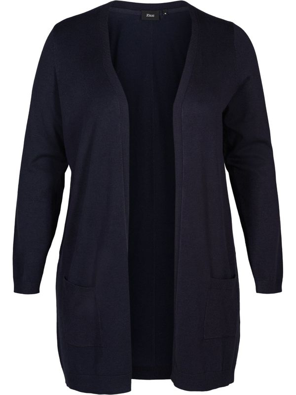 Zizzi Zizzi Плетена жилетка 'CARRIE'  синьо