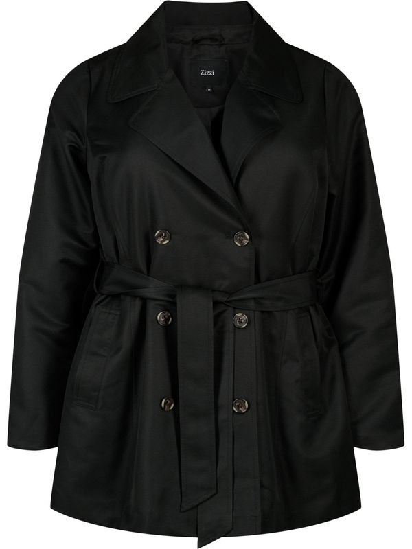 Zizzi Zizzi Преходно палто 'Caselin'  черно