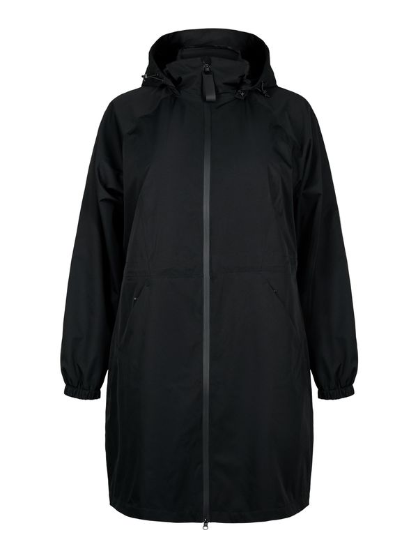 Zizzi Zizzi Преходно палто 'MADVENTURE'  черно