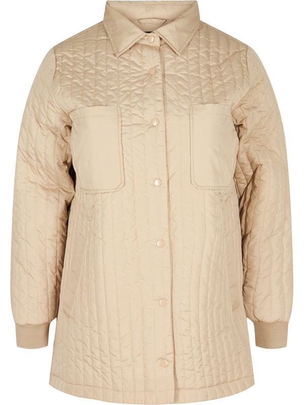 Zizzi Zizzi Преходно яке 'Mkenzi'  светлобежово