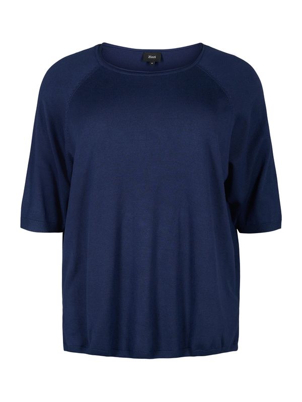 Zizzi Zizzi Пуловер 'Cacarrie'  тъмносиньо