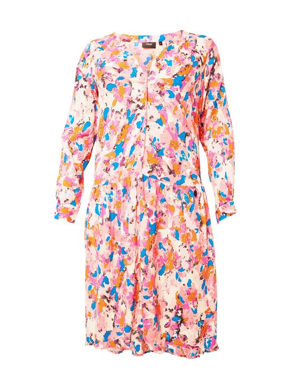 Zizzi Zizzi Рокля 'MIA'  пъстро / пастелно розово